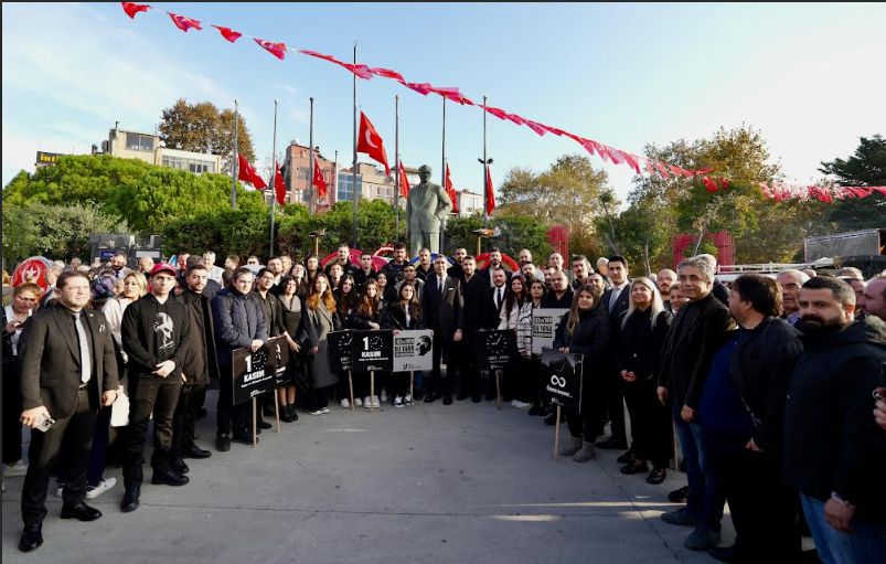 Atatürk vefatının 86. Yılında Kartal’da törenle anıldı