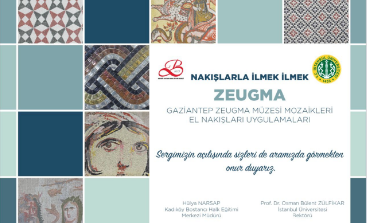 İlmek İlmek Zeugma sergisi Hamam Kültürü Müzesi’nde