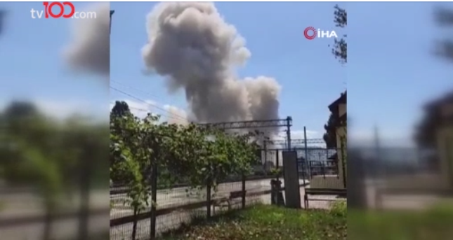 Kocaeli'de patlama: 5 kişi yaralandı! 
