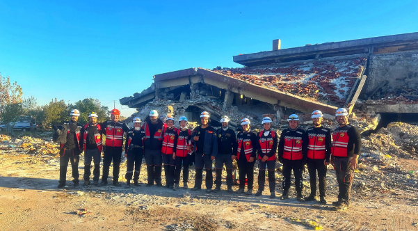 Lüleburgaz Doğal Afet Arama Kurtarma Derneği (Lüdak) Deprem Tatbikatına Katıldı